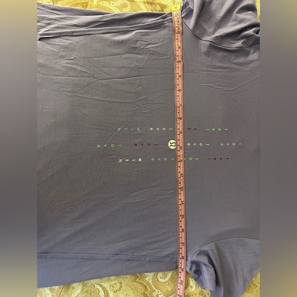 lululemon athletica Dark Lavender Relaxed Short Sleeve Tee - Picture 7 of 7